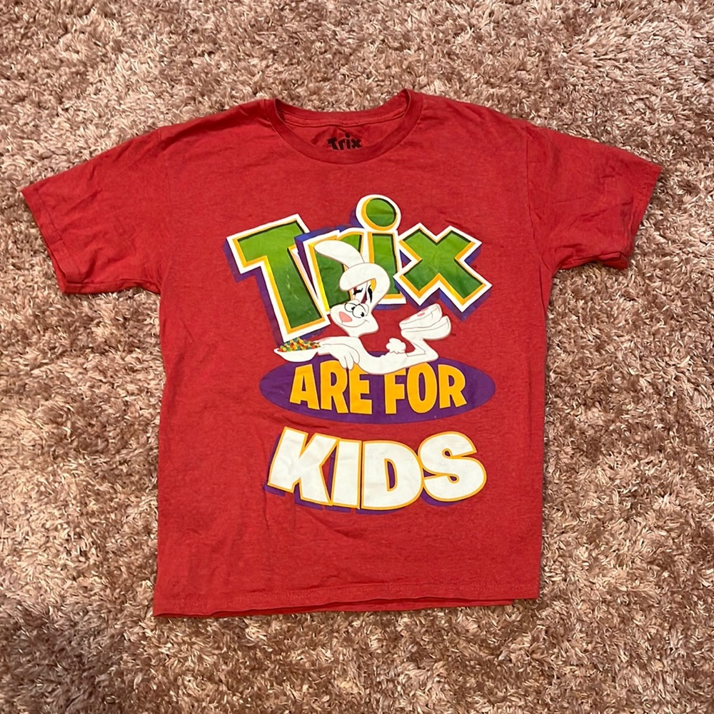 Trix Cereal Graphic Tee. Junior's Size XL 14/16